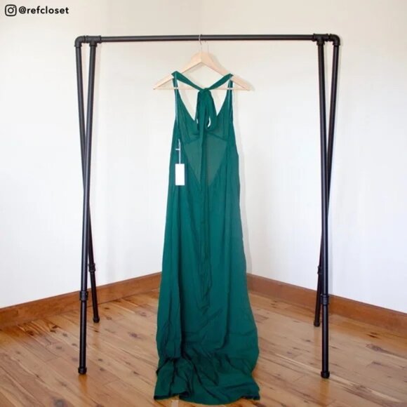 1HR SALE ⚡Reformation Evalina Dress (Emerald) - Picture 4 of 5